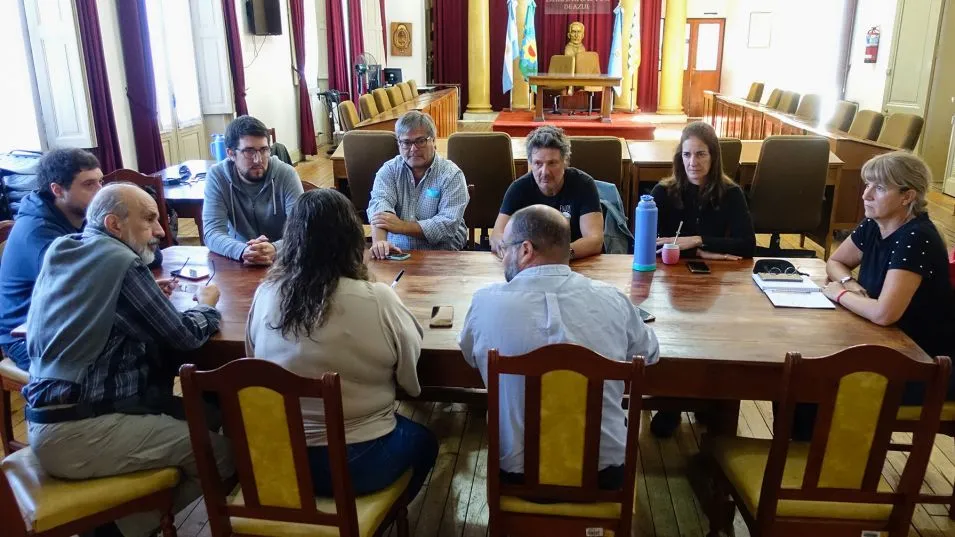 Autoridades y Concejales recibieron a integrantes de la Comisión de DDHH del Instituto 2