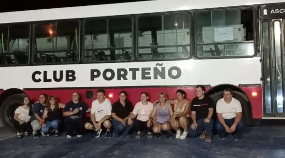 ¡Llegó el colectivo!