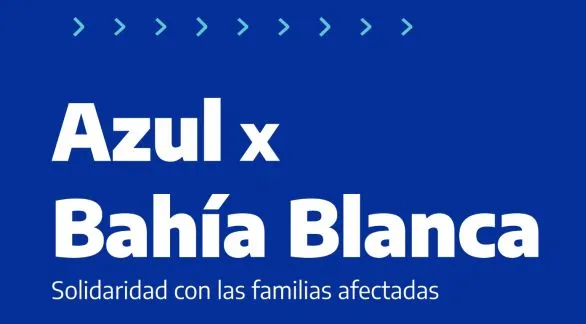 Donaciones para Bahía Blanca