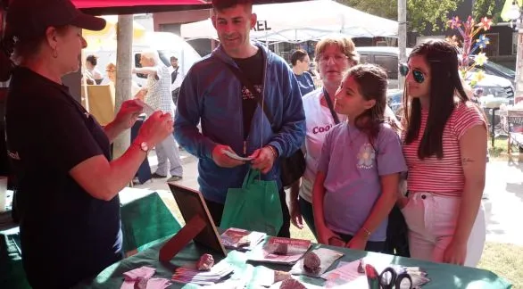 Azul estuvo presente en la Fiesta Nacional del Ternero